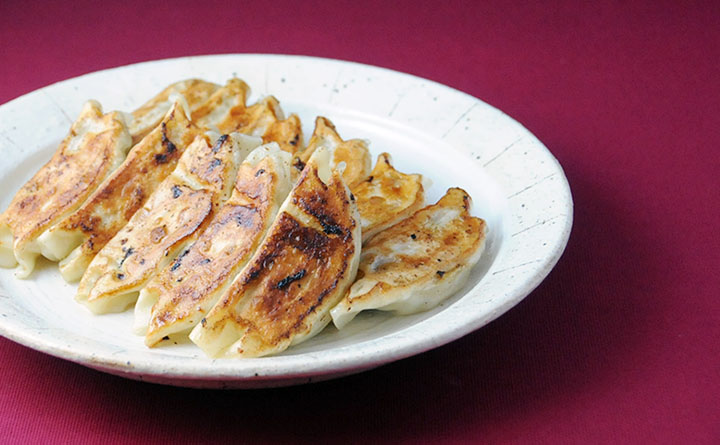 餃子と醤油