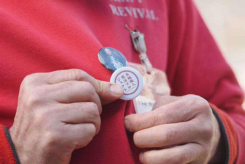 缶バッチ、木桶シリーズ。