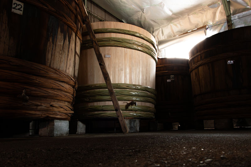 007│新桶の設置と仕込み前の準備