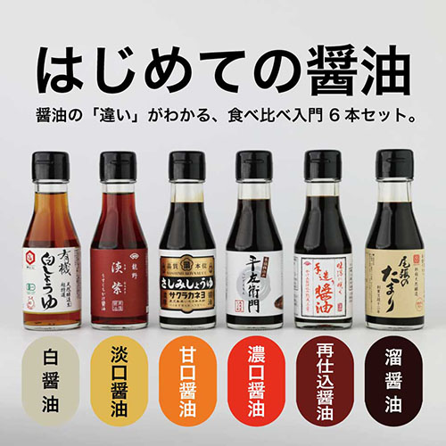 まず、醤油を試してみる！