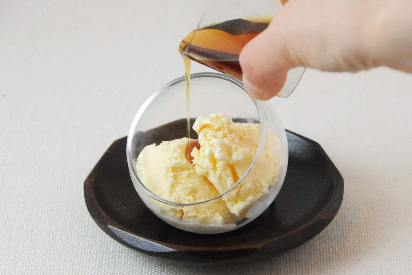 「アイスにかけたら、おいしかったよ」と教えてもらった