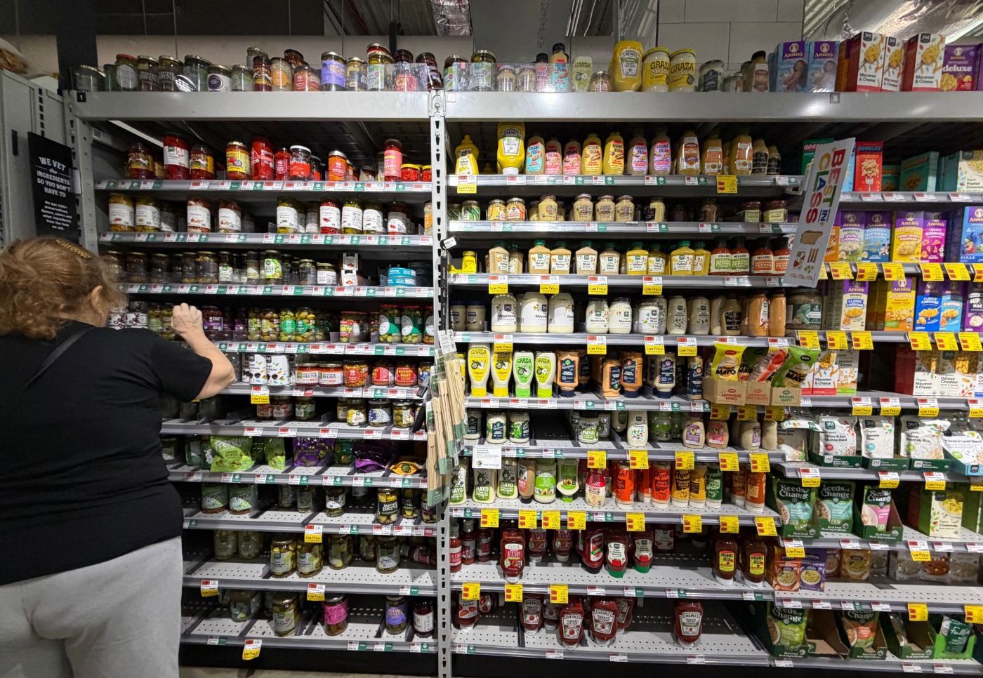 「自分ならどこに置くか」、アメリカの調味料の売り場を歩いた