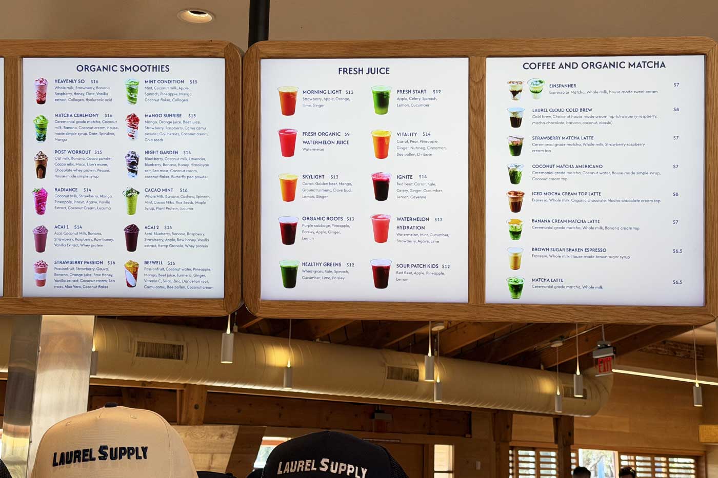 物販と飲食が同居する売場（アメリカ視察③）