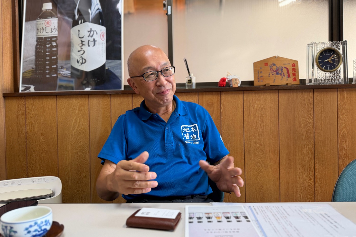 神戸市で唯一の醤油蔵は、三年前に新しい仕込みを始めた（池本醤油）